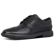 Baskets basses FitFlop ODYN BROGUES ALL BLACK AW01