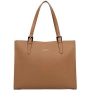 Sac a main LANCASTER Sac Cabas Ref 57112 Camel 38*29*13 cm