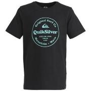 T-shirt enfant Quiksilver TEE SHIRT - Noir - 10 ans