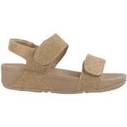 Sandales FitFlop SANDALE LULU ADJ SHIMMERLUX BEIGE