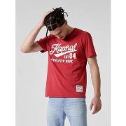 T-shirt Kaporal - T-shirt col rond - rouge