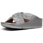 Mules FitFlop TWISS CRYSTAL SLIDE SILVER