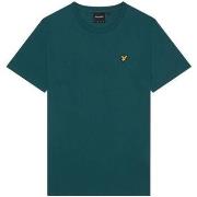 T-shirt Lyle &amp; Scott TS400VOG PLAIN T-SHIRT-W746 MALACHITE GREEN