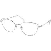 Lunettes de soleil Swarovski SK1012 Cadres Optiques, Argent, 56 mm