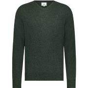 Sweat-shirt State Of Art Pull Col-V Vert Mousse