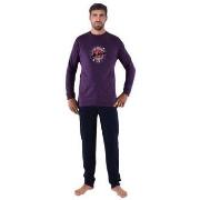 Pyjamas / Chemises de nuit Achile Pyjama long en pur coton jersey BEST...