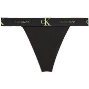 Culottes &amp; slips Calvin Klein Jeans String Ref 57739 UB1 Noir
