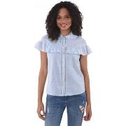 Chemise Kaporal Chemise Femme Hilar Bleu