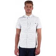 Chemise Kaporal Chemise Manches Courtes Homme Rage Blanc et Motifs