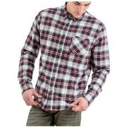 Chemise Le Temps des Cerises Chemise Homme Wayne Gris