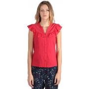 Chemise Kaporal Chemisier / Blouse volant Femme Bulla Rouge