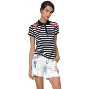 Polo Desigual Tee-Shirt Magda 72T2YM3 Noir