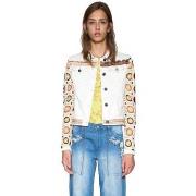 Veste Desigual Veste Kenya Jeans White 18swed16