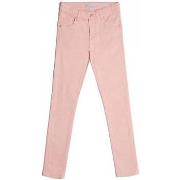 Pantalon enfant Guess Pantalon Slim Fille J73B11 Rose