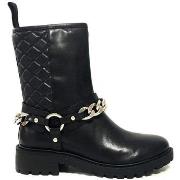 Bottes Guess Bottes Femme en Cuir HADDEY Noir