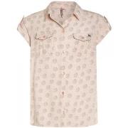 Chemise enfant Kaporal Chemise Fille Bilou Light Pink