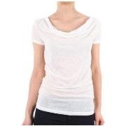 Polo Vero Moda T SHIRT Femme NOVEMBER WATERFALL BLANC