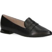 Mocassins Caprice black nappa casual closed loafers