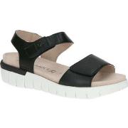 Sandales Caprice black nappa casual open sandals
