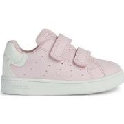 Baskets basses enfant Geox eclyper sneakers lt pink white