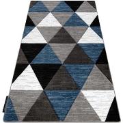 Tapis Rugsx Tapis ALTER Rino triangle bleu 160x220 cm