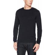 Sweat-shirt Guess Sweat Homme Johnny Bleu marine