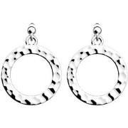 Boucles oreilles Les Georgettes Boucles d'oreilles Pure martelé 16mm a...