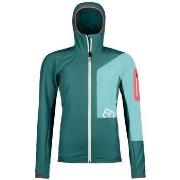 Veste Ortovox Veste Berrino Hoodie Femme Pacific Green