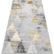 Tapis Rugsx Tapis LIRA E1627 Triangles géométrique, structur 80x150 cm