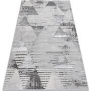 Tapis Rugsx Tapis LIRA E1627 Triangles géométrique, structur 120x170 c...