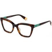 Lunettes de soleil Furla VFU721 Cadres Optiques, Havana, 52 mm