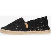 Espadrilles La Maison De L'espadrille 324DENTELLE-6-NOIR