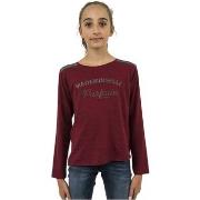 Chemise enfant Kaporal Tee-Shirt Ayou Bordeaux