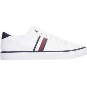 Baskets basses Tommy Hilfiger vulc low stripes mesh leisure trainers