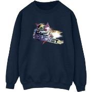 Sweat-shirt Marvel Guardians Of The Galaxy Abstract Rocket Raccoon