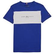 T-shirt enfant Tommy Hilfiger ESSENTIAL COLORBLOCK TEE S/S
