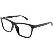 Lunettes de soleil Saint Laurent SL 505 Cadres Optiques, Noir/Transpar...