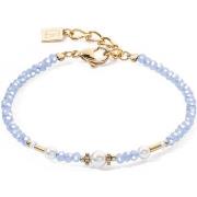 Bracelets Coeur De Lion Bracelet Little Twinkle Pearl Mix bleu clair