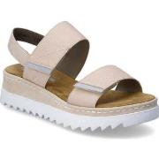 Sandales Rieker pink casual open sandals