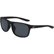 Lunettes de soleil Nike ENDURE FJ2185 Lunettes de soleil, Noir/Gris, 5...