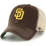 Casquette '47 Brand 47 CAP MLB SAN DIEGO PADRES TRAWLER CLEAN UP BROWN