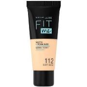 Fonds de teint &amp; Bases Maybelline New York Fit Me! Foundation Matt...