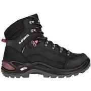 Chaussures Lowa Chassures Renegade GTX Mid Femme Black/Prune