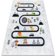 Tapis Rugsx Tapis lavable JUNIOR 51490.802 animaux, rues pour 160x220 ...