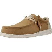 Derbies HEYDUDE WALLY LINEN NATURAL