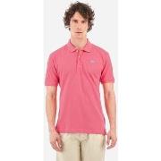 T-shirt La Martina BPMP01-PK031-05141 HOT PINK