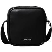 Pochette Calvin Klein Jeans Sacoche bandouliere Ref 63223 Noir 16*15*5...