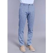 Pantalon Jerem PANTALON EN GABARDINE DE LIN STRETCH MÉLANGÉE