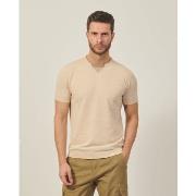 T-shirt Yes Zee T-shirt col rond homme en coton