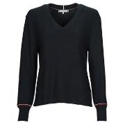 Sweat-shirt Tommy Hilfiger GLOBAL STP V-NK SWEATER